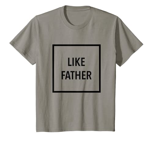 Niños Al igual que la camisa del padre, como padre, copiar la pasta, padre e hijo Camiseta